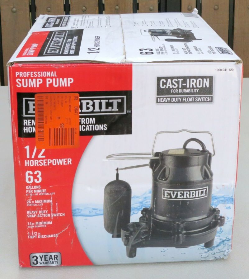 Everbilt Sump Pump
